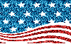 American Flag Glitter