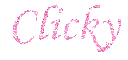 Pink glitter-clicky
