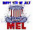 Happy 4th of July Mel