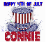 Happy 4th of July  Connie