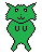 Green Tiny Kittyz