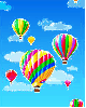 Hot Air Balloons - background
