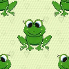Glittered Frog Background