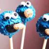 Cookie Monster Cakepops!