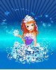Snow girl - background  - win