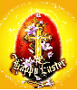 Easter Cross - background - spring