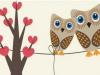 Owl - Heart Tree - Background