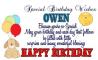 Happy Birthday Owen =)
