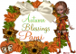 Autumn Blessings Pami