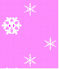 Background - Pink Snowflakes