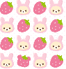 Strawberry bunny