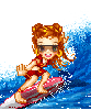 Surfer doll