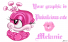 Your Graphic is Pinkalicious Cute Melanie