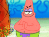 Patrick rubbing his hands together