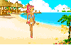 beach girl