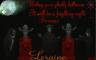 Loraine -Wishing you a ghostly halloween It will be a frighting night Be aware