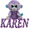 Karen Purple Monkey