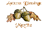 Autumn Blessings With Acorns - Maythe