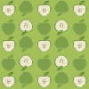 moving Green Apple Tiled Background