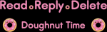 Read Reply Delete Doughnut