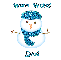 Warm Wishes Snowman - Dred