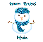 Warm Wishes Snowman - Heike