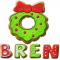 Bren Cookie Wreath
