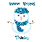 Warm Wishes Snowman - Tracey