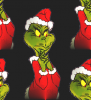 The Grinch tiled background