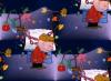Charlie Brown Christmas tiled background