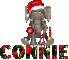 Connie Christmas Elephant