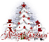 White Christmas tree-Ania