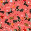 2014 year of the horse tiled background