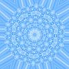 Kaleidoscope Pattern -Blue