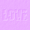 embossed love seamless background