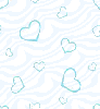 blue hearts background