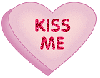 kiss me conversation heart
