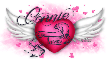 Pink heart-Connie