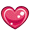 Floating Pixel Heart