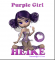 PURPLE GIRL - HEIKE