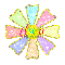 Rainbow Flower - Anna