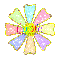 Rainbow Flower - Connie