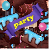 Party Candy seamless background