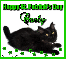Patrick's Day Black Cat - Carly