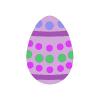 Easter Egg Polka Dots