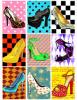 shoe collage