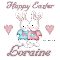 Easter bunnies - Loraine