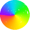 Spinning Rainbow Circle