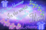 Loraine -The best blessings...