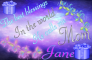 Jane -The best blessings...